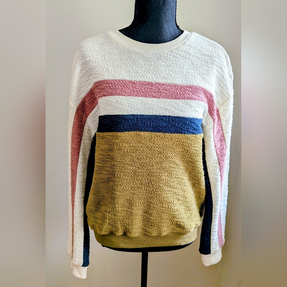 Faherty Colorblock Women's Sweater